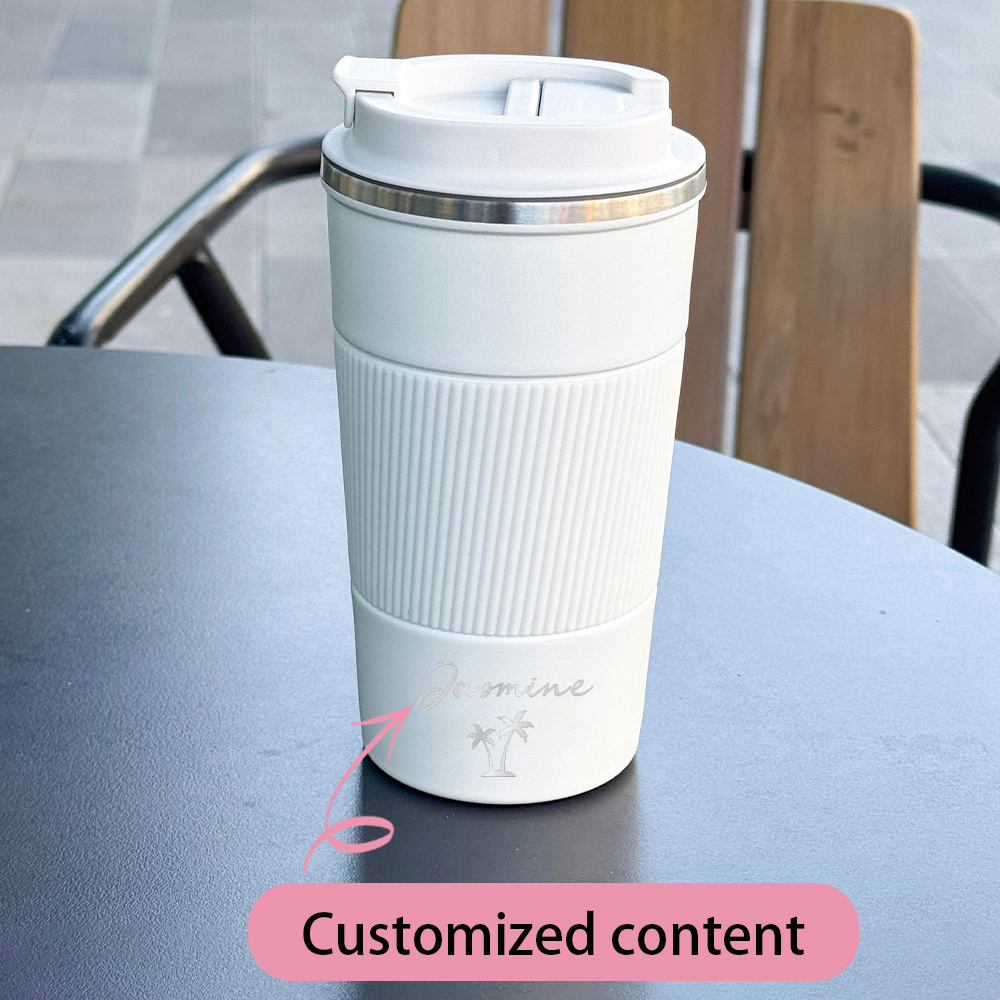 Coffee Equipment Names - İsim Yazılı Paslanmaz Çelik Kahve Termosu,