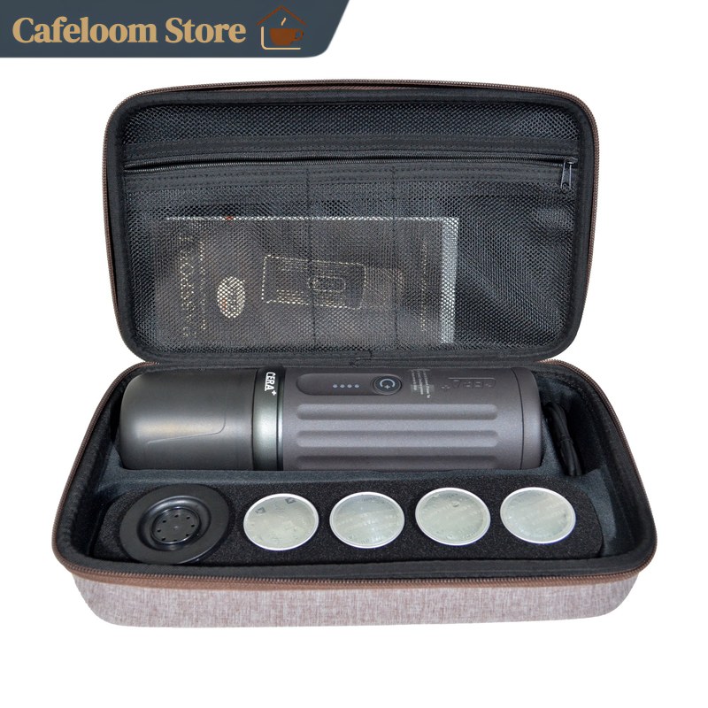 Coffee Equipment Travel Bag - CERA Taşınabilir Kahve Makinesi Saklama Çantası