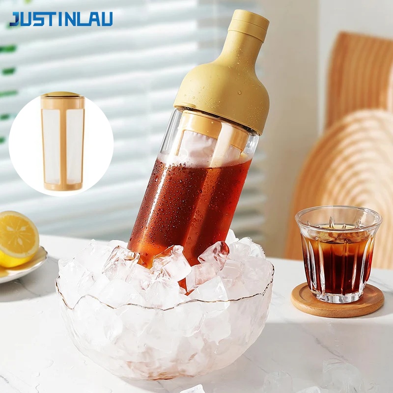 Coffee Equipment Filter - JUSTINLAU 1L Soğuk Demleme Kahve Sürahisi