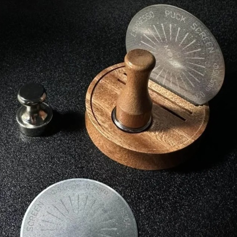 Coffee Equipment Filter - Espresso Puck Ekran Mıknatıs Kolu Yeniden