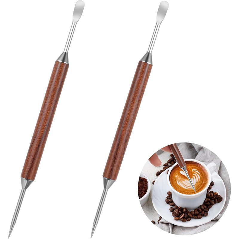 Coffee Equipment Kit - 2 adet kahve sanatı kalem Latte