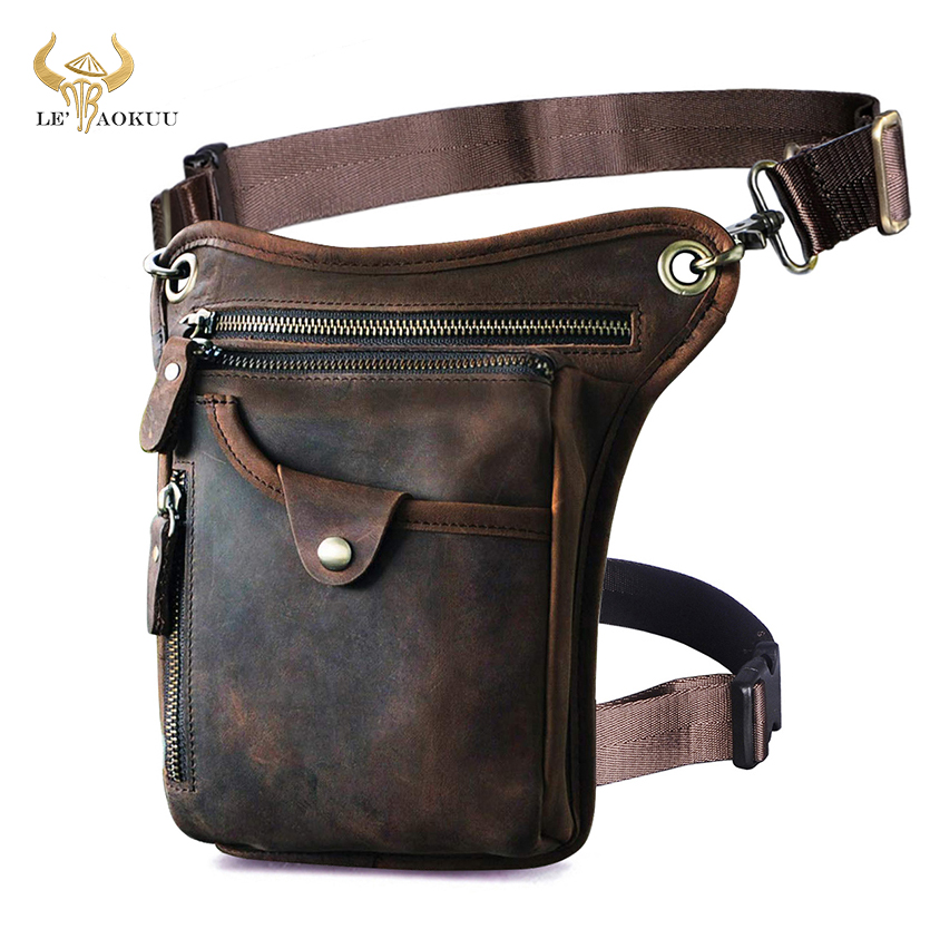 Coffee Equipment Travel Bag - Kalın Çılgın At Deri Erkek Tasarım