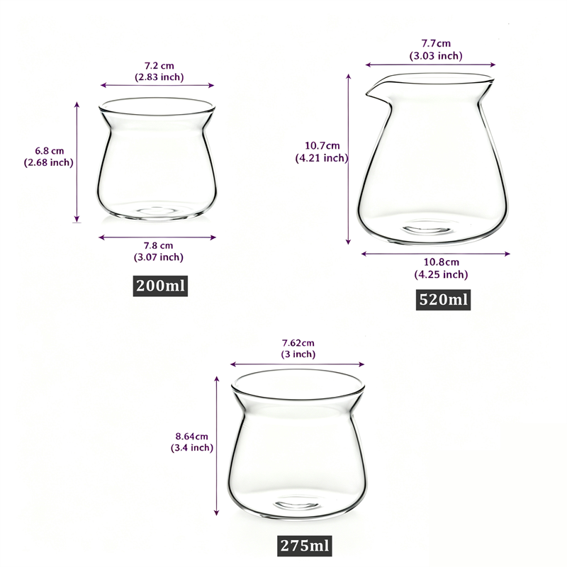 YENI 520 ml Cam Cezve, Kahve S - Coffee Equipment Pour Over incelemesi ve fiyatı