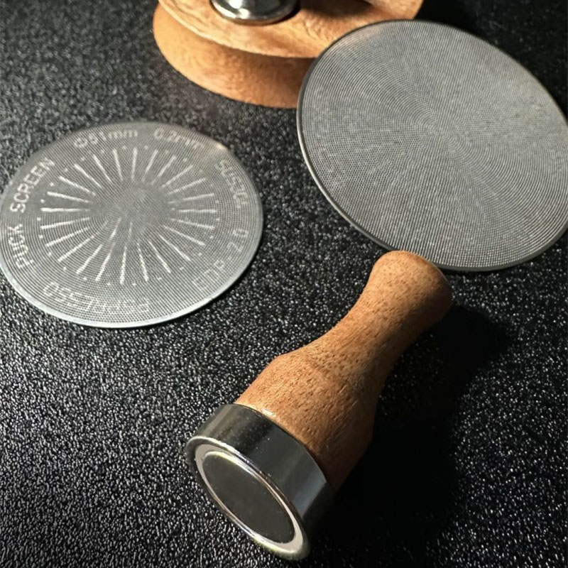 Espresso Puck Ekranı Ahşap Sap - Coffee Equipment Filter incelemesi ve fiyatı