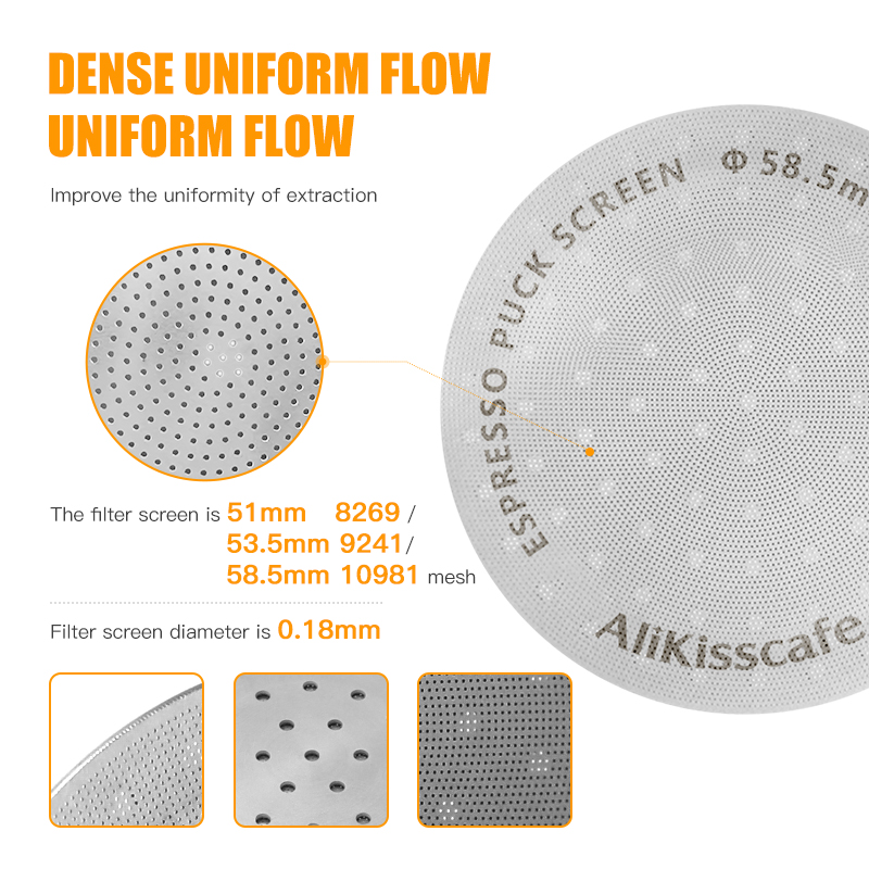 Alikisscafe Espresso Puck ekra - Coffee Equipment Filter incelemesi ve fiyatı
