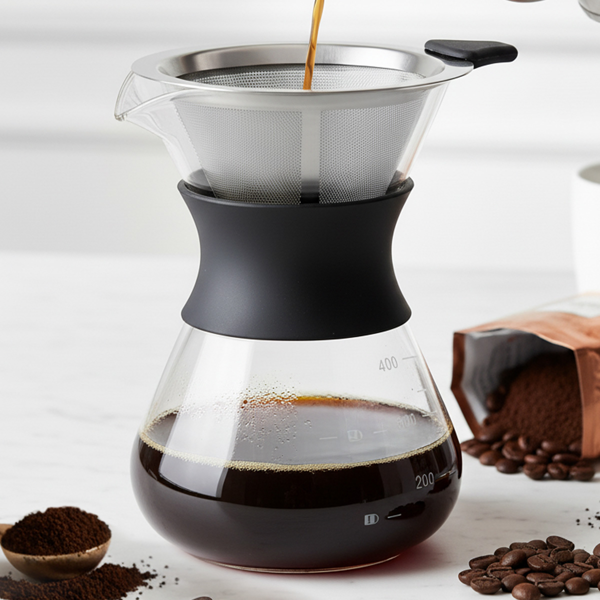 Leeseph Cam Üzerinden Dökülebi - Coffee Equipment Pour Over incelemesi ve fiyatı