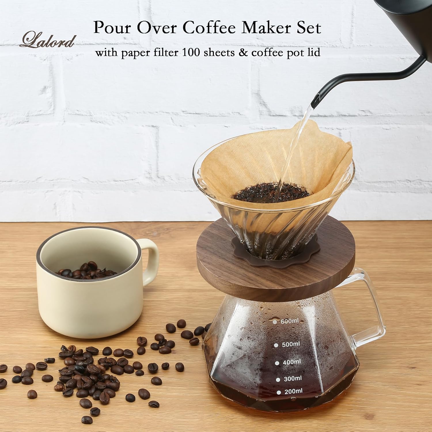 Magpie Cam Kahve Demliği V60 F - Coffee Equipment Filter incelemesi ve fiyatı